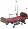 Кровать для лежачих больных электрическая DB-11А ЛДСП Венге с боковым переворачиванием, т/у с матрасом